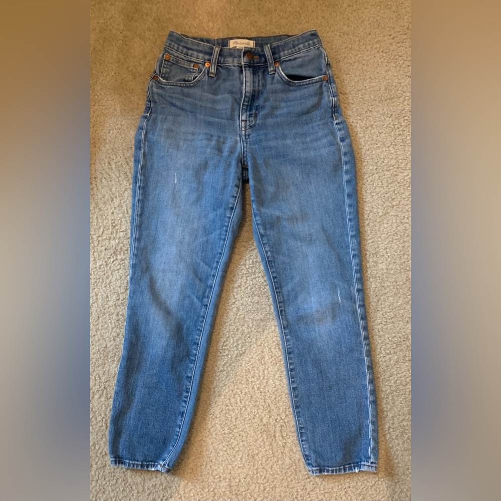 Madewell Jeans Slim Cropped Boy Sz 24